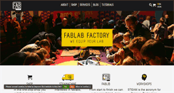 Desktop Screenshot of fablabfactory.com