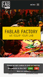Mobile Screenshot of fablabfactory.com